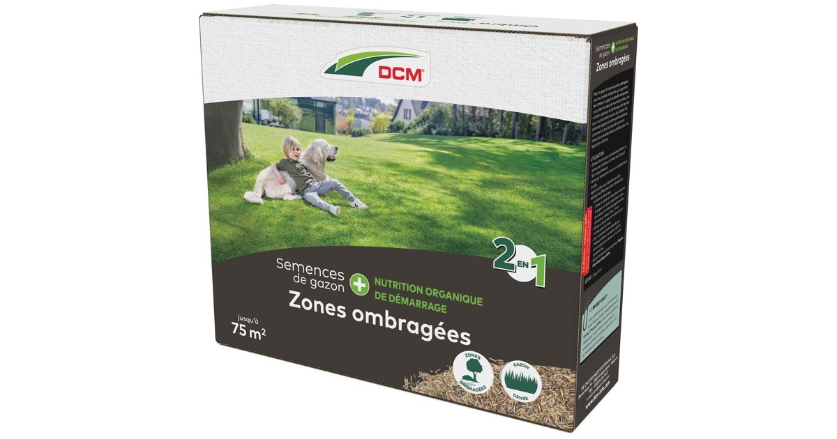 DCMGraszaad Plus Schaduw 1,5 kg zaden  (Tot 75 m²)