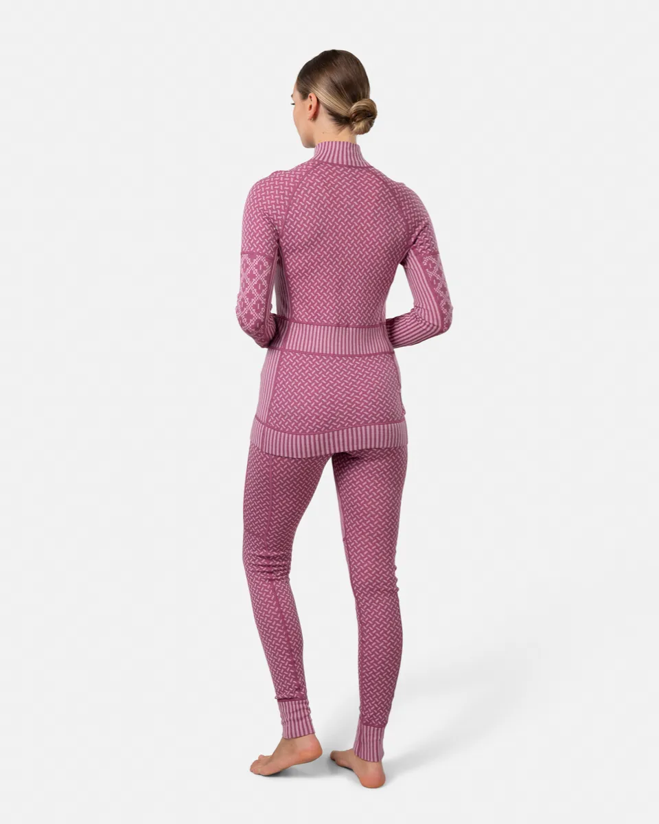 Kari Traa Women's Smekker Half Zip Plum