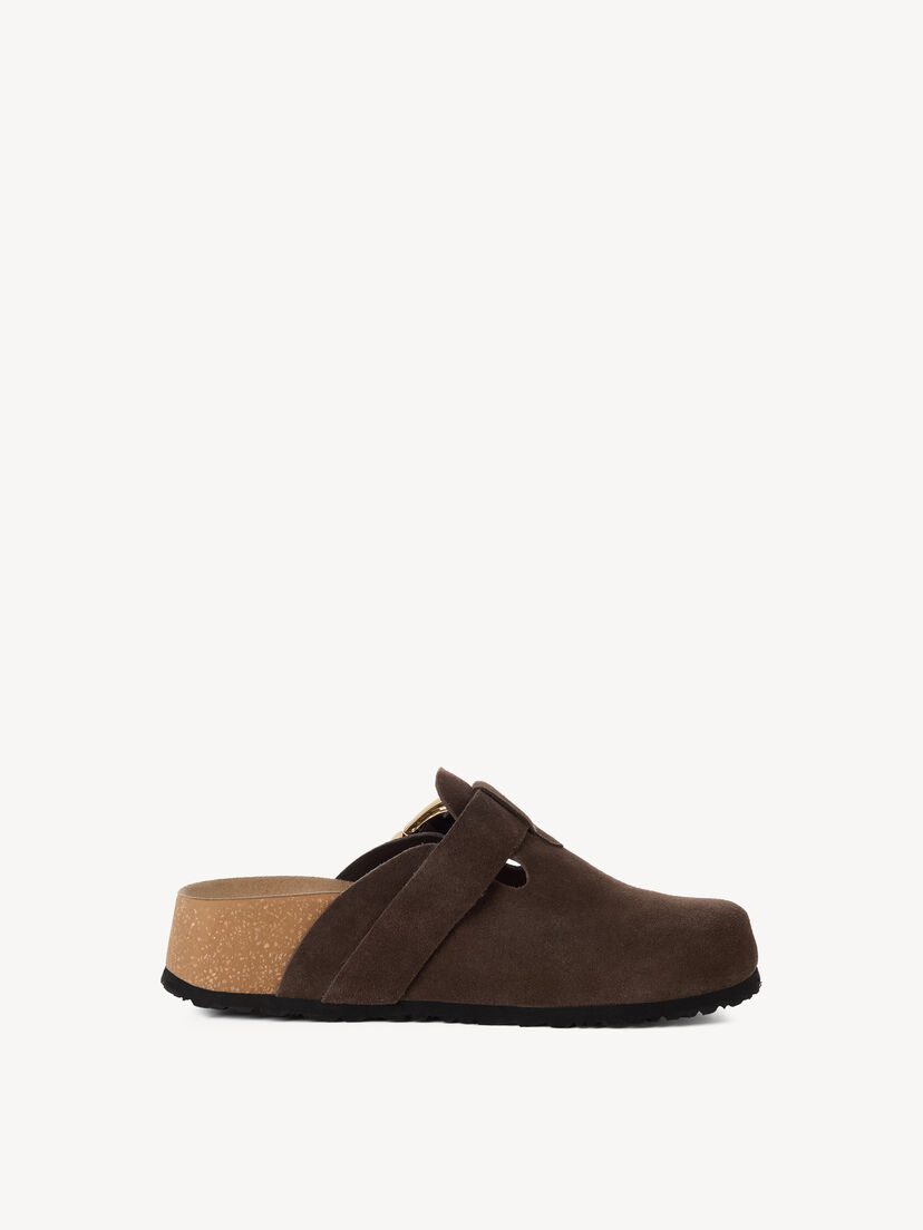 Leren Slipper - bruin