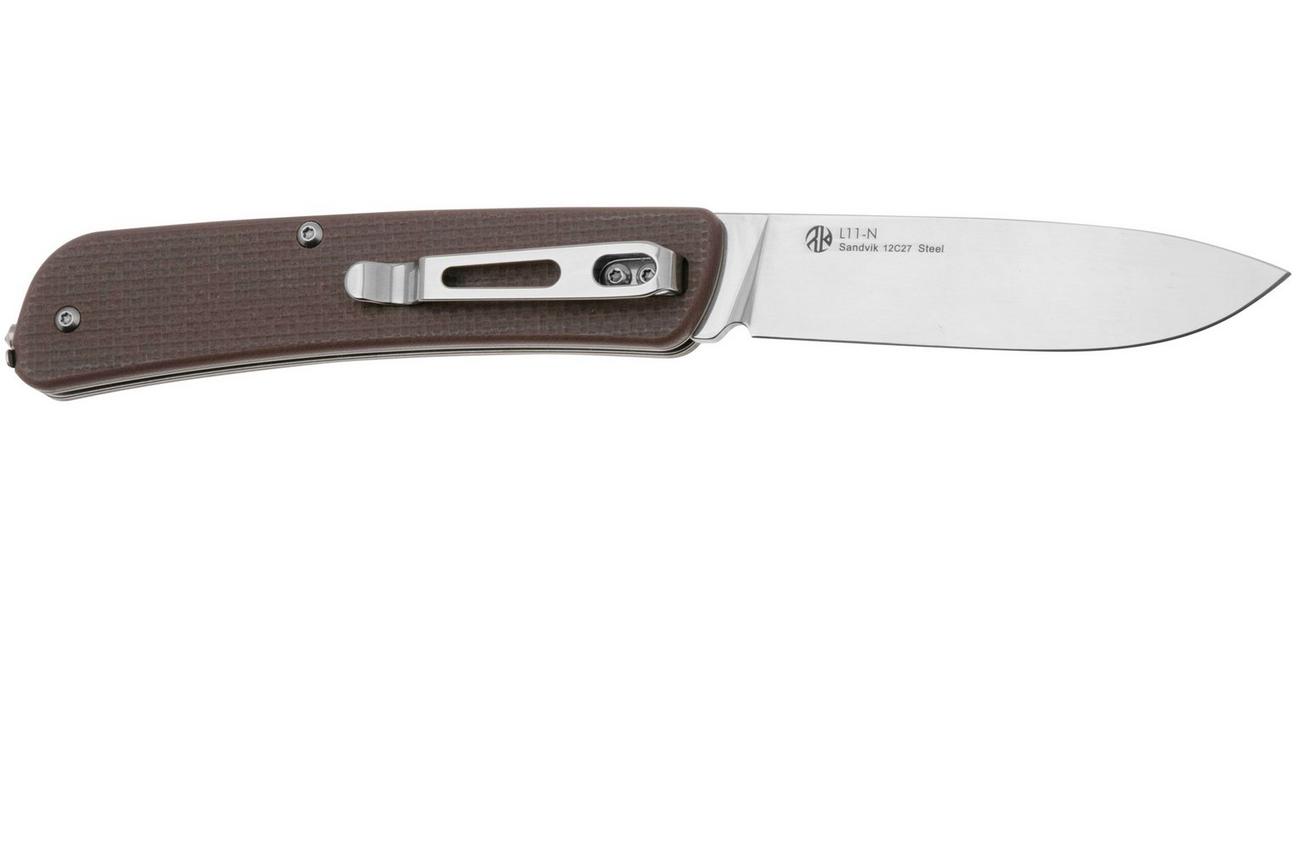 Ruike L11-N 12C27, Brown G10, zakmes