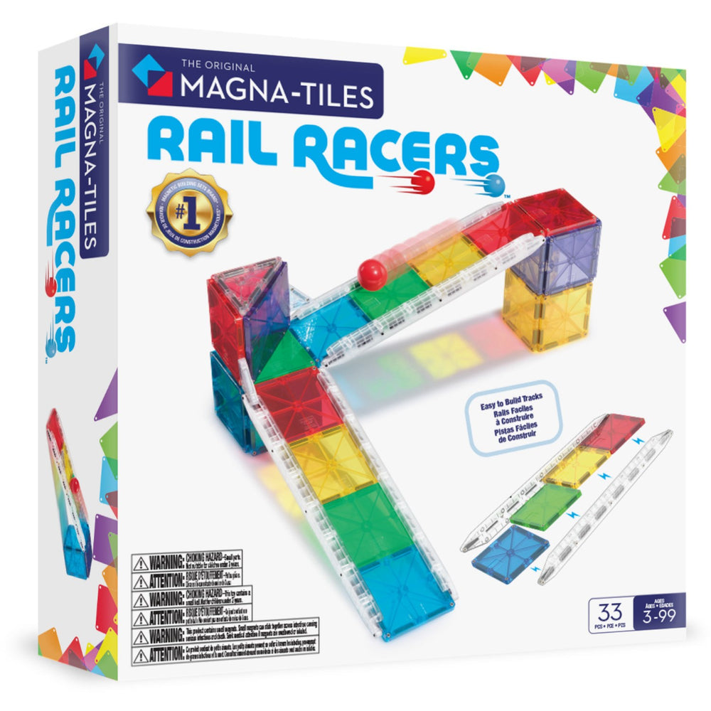 Køb Magna-Tiles® Small Rail Racer 33 Pcs