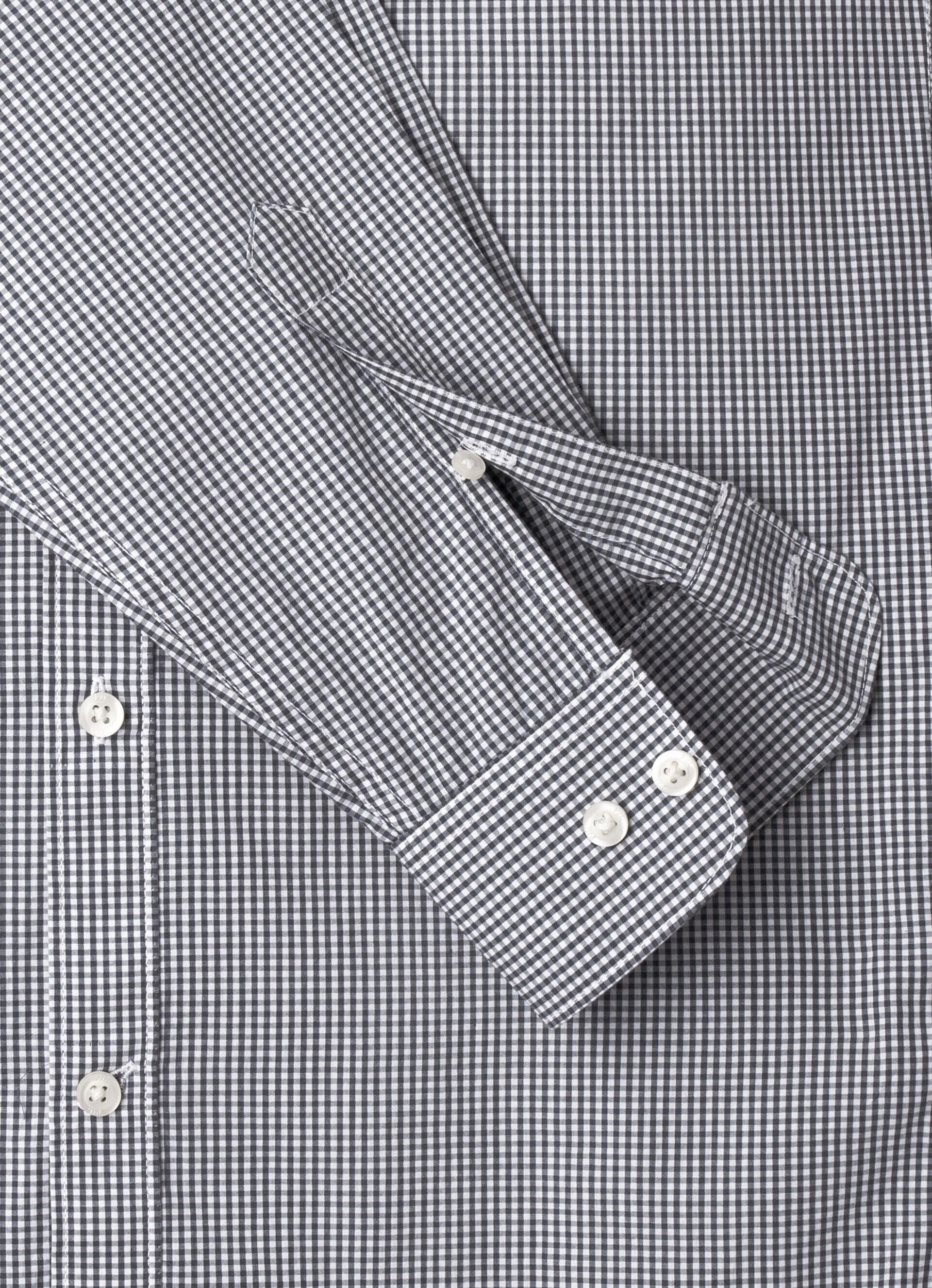 Camisa xadrez de popeline Lamar - Azul Jarman