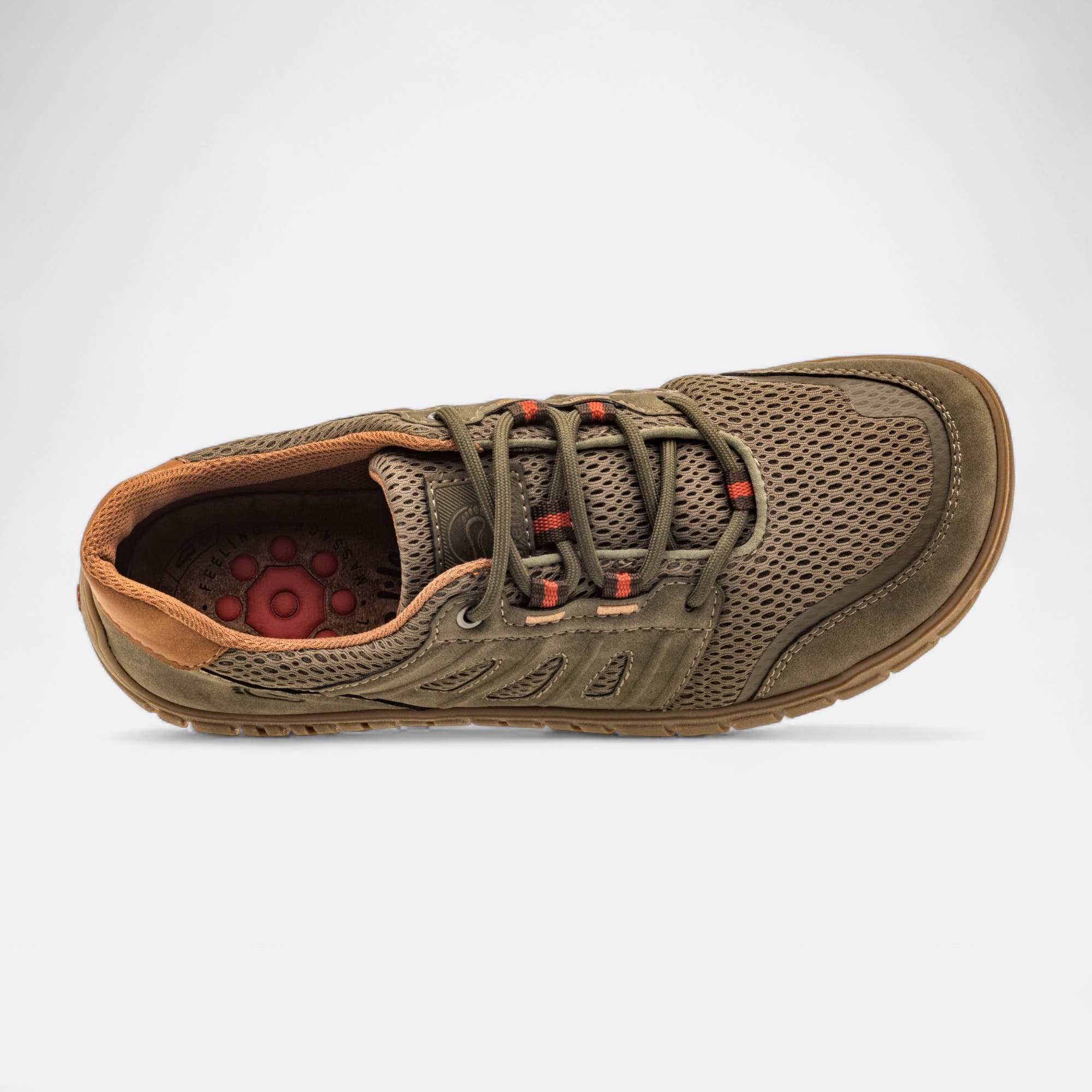 Baskets basses Homme kaki