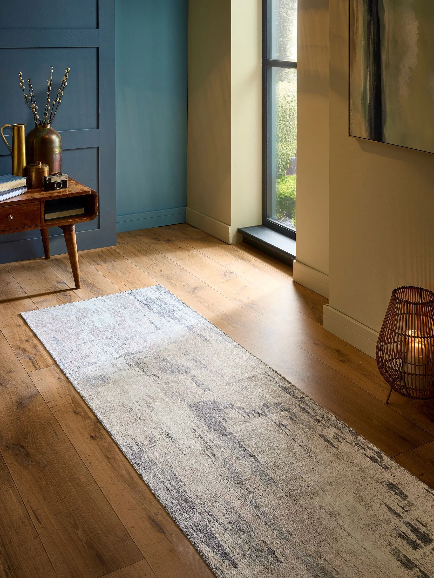Origin Rug Collection. Washable Arctic Scape Runner