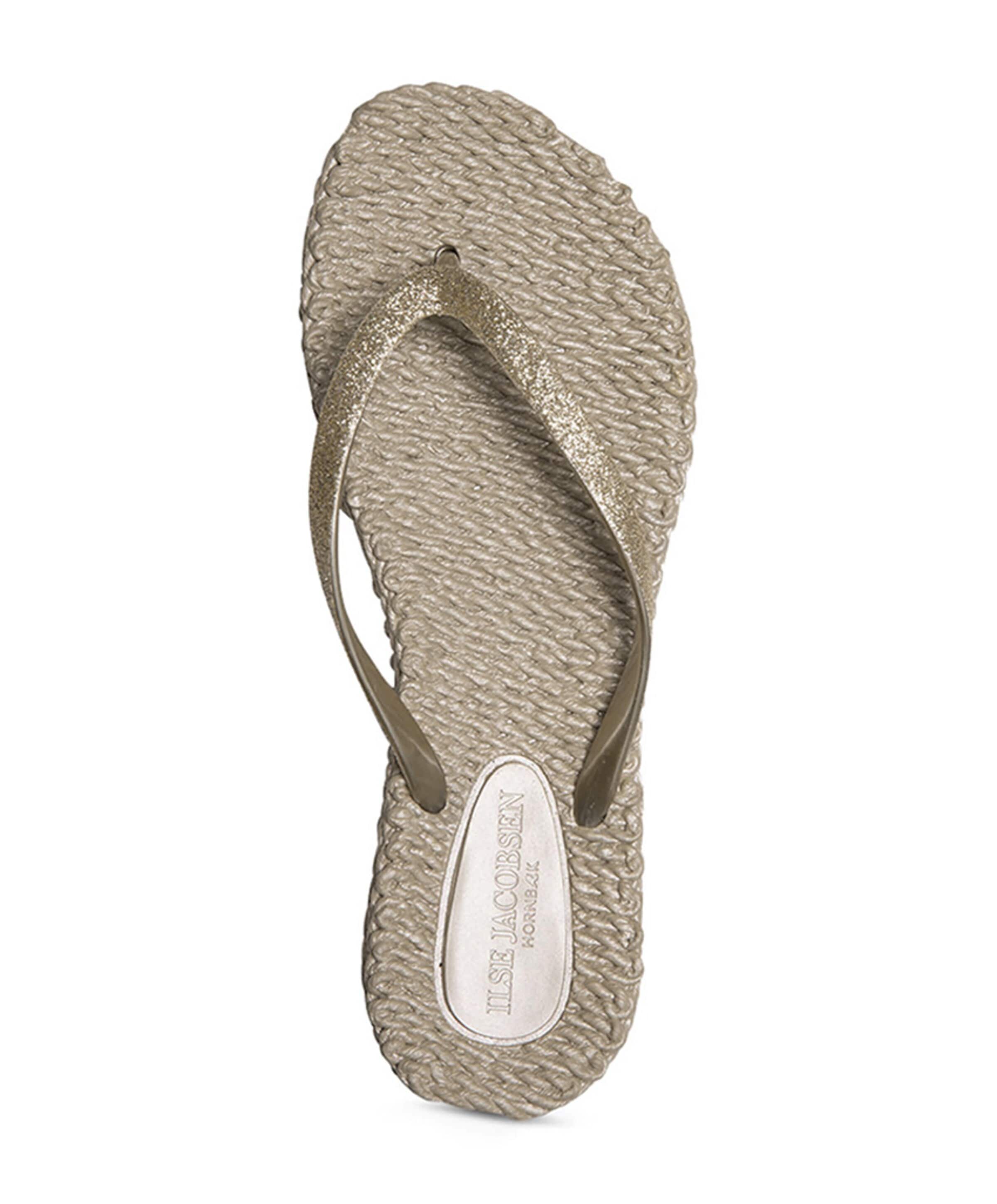 Ilse Jacobsen Hornbaek Cheerful Flip-Flops dames slippers groen