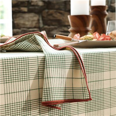 Linge de table à carreaux - BECQUET CRÉATION