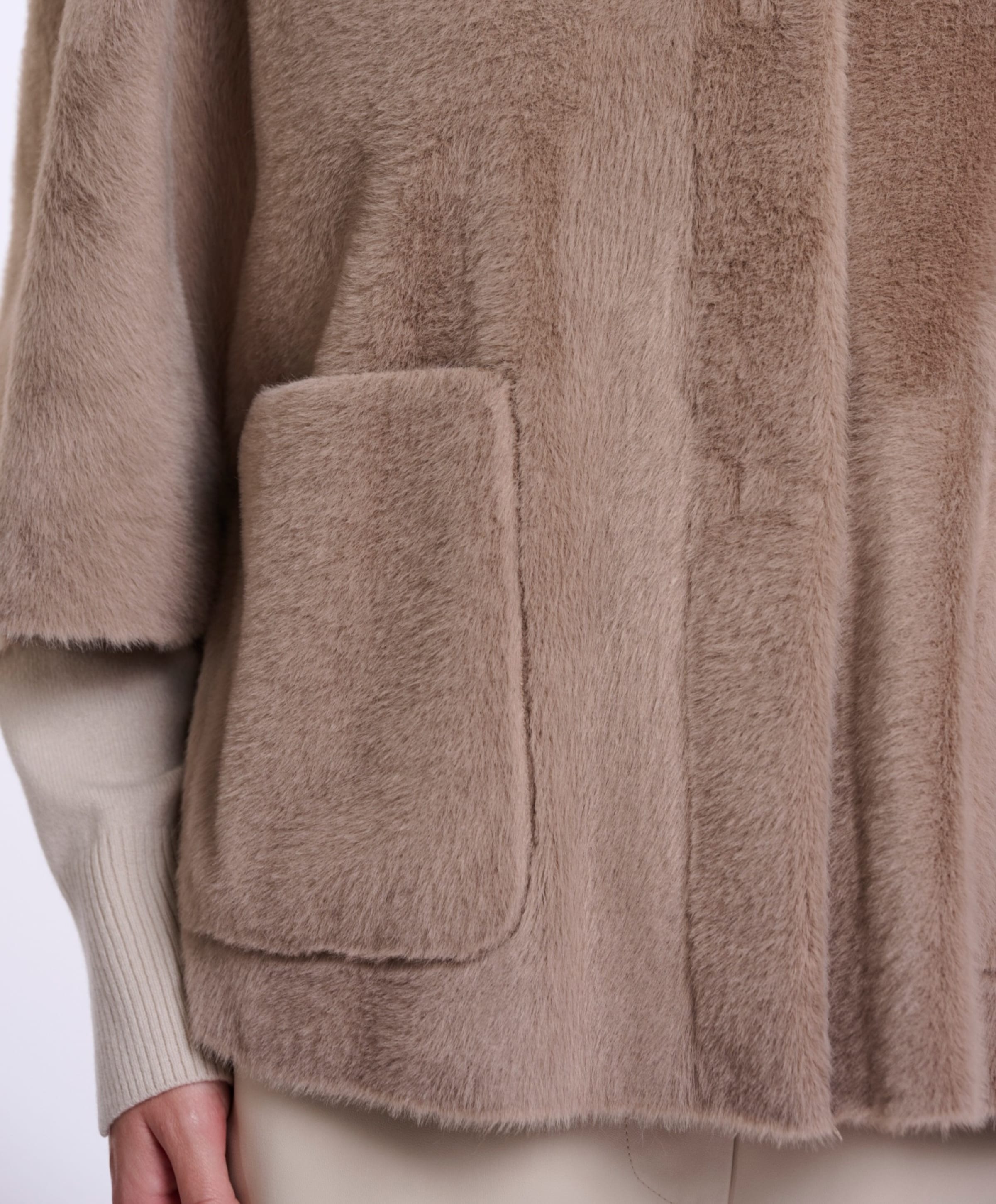 Rino & pelle Dames cape beige