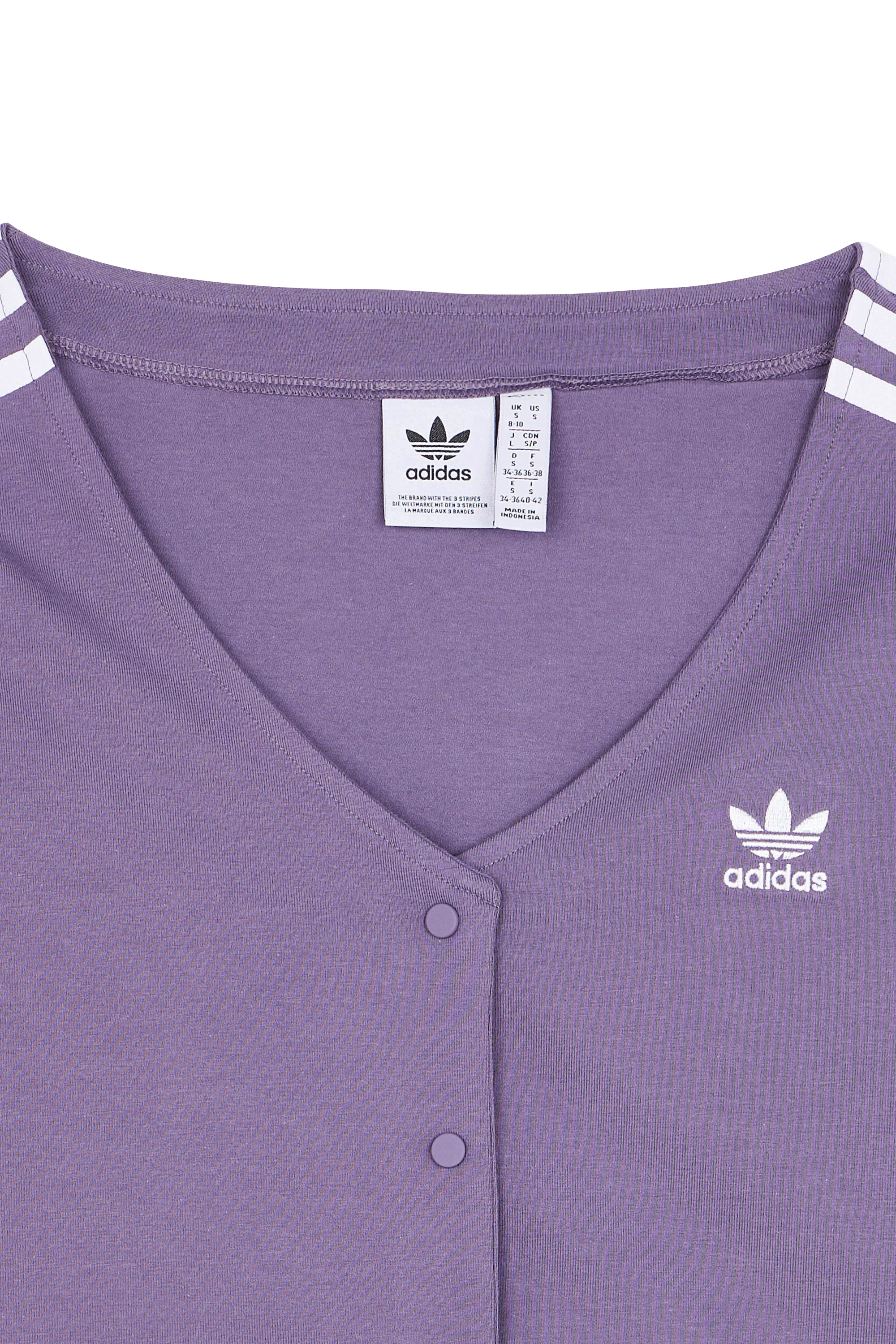 ADIDAS Top BUTTON LS Violet