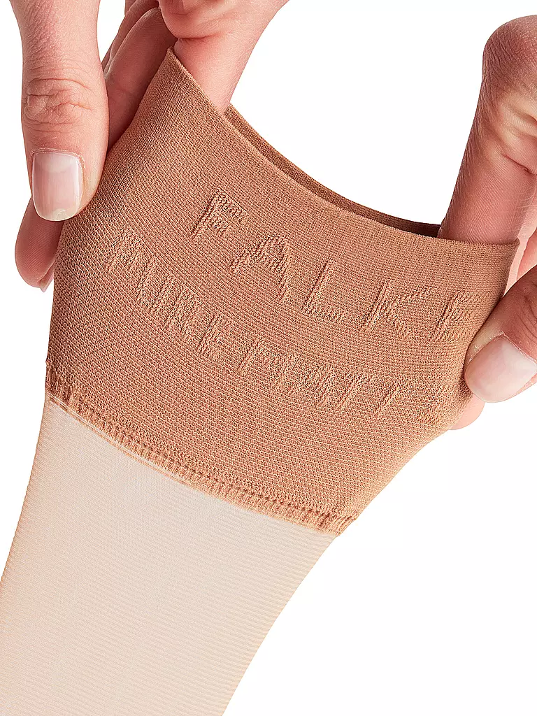 FALKE Kniestrümpfe PURE MATT 20 Den powder beige
