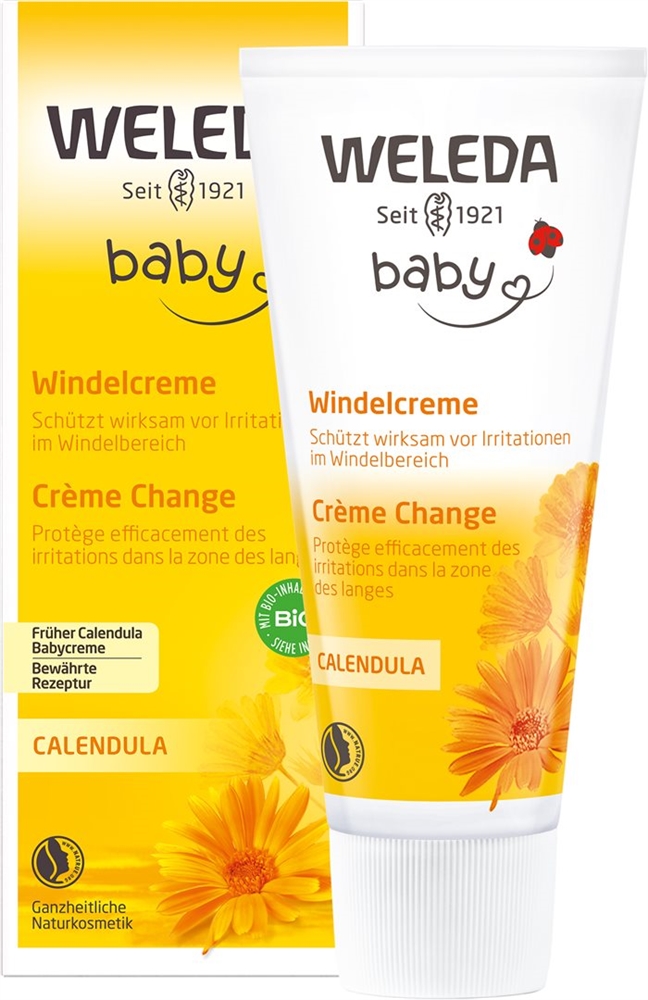 Weleda BABY Windelcreme Creme Calendula Tb 75 ml