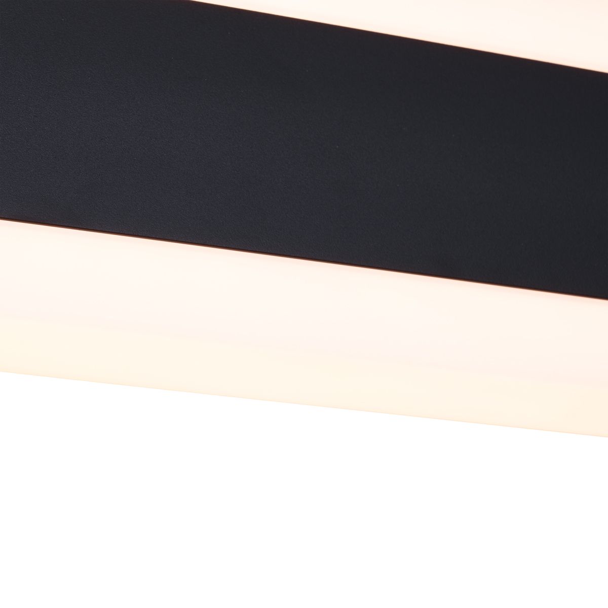 Moderne wandlamp zwart CCT 60cm incl. LED IP54 - Vanya