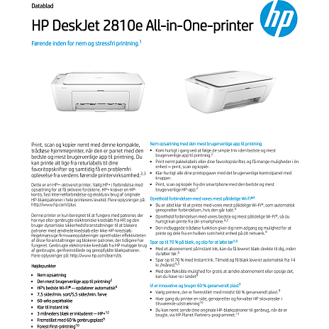 HP DeskJet 2810e All-in-One-printer