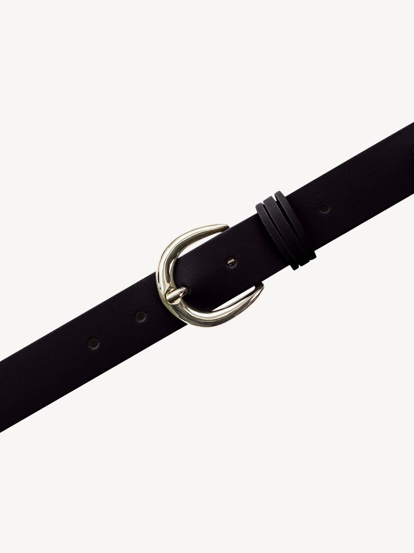 Leren Riem - zwart