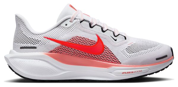 Chaussures Running Nike Pegasus 41 Blanc/Rouge Femme