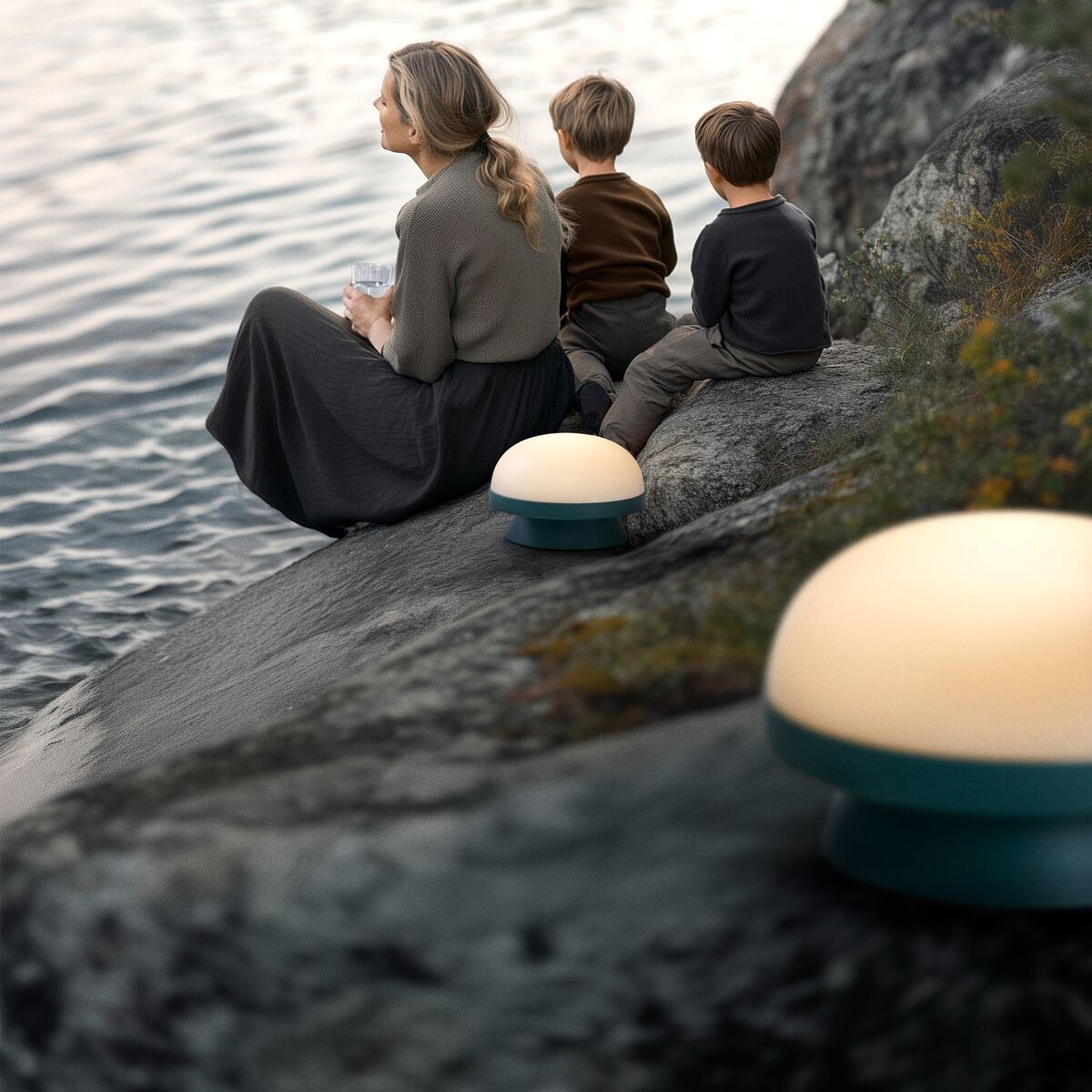 Soft Spot Solar Dots lampe 11,5 cm, grønn
