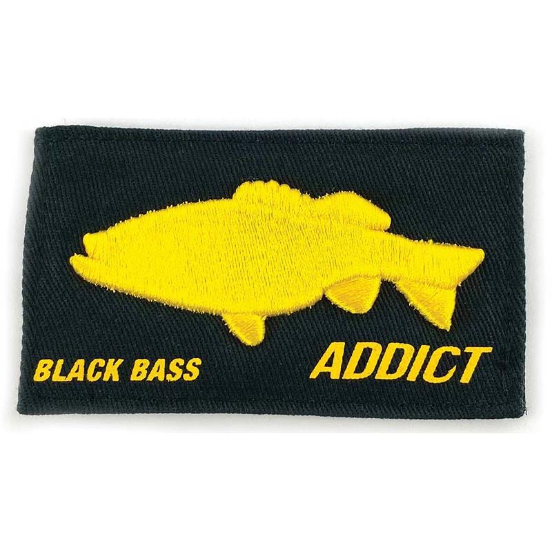 Scratch Interchangeable Fishxplorer Pour Casquette / Bonnet Addict Black Bass - Noir