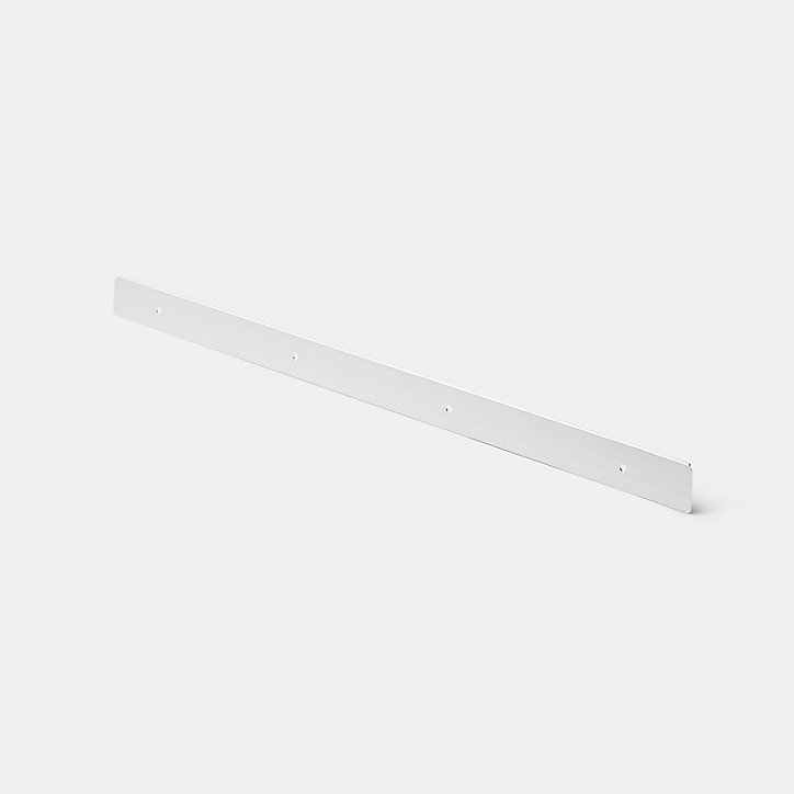 Profil de finition pour plan de travail GoodHome Nantua Argent l. 40 mm x H. 38 mm
