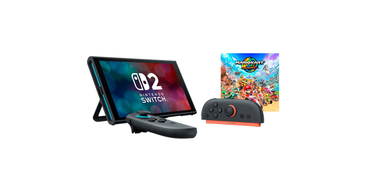 NintendoSwitch 2 + Mario Kart World spelconsole
