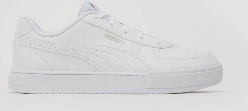 PUMA Caven Sneakers Wit Grijs Kinderen Back To School
