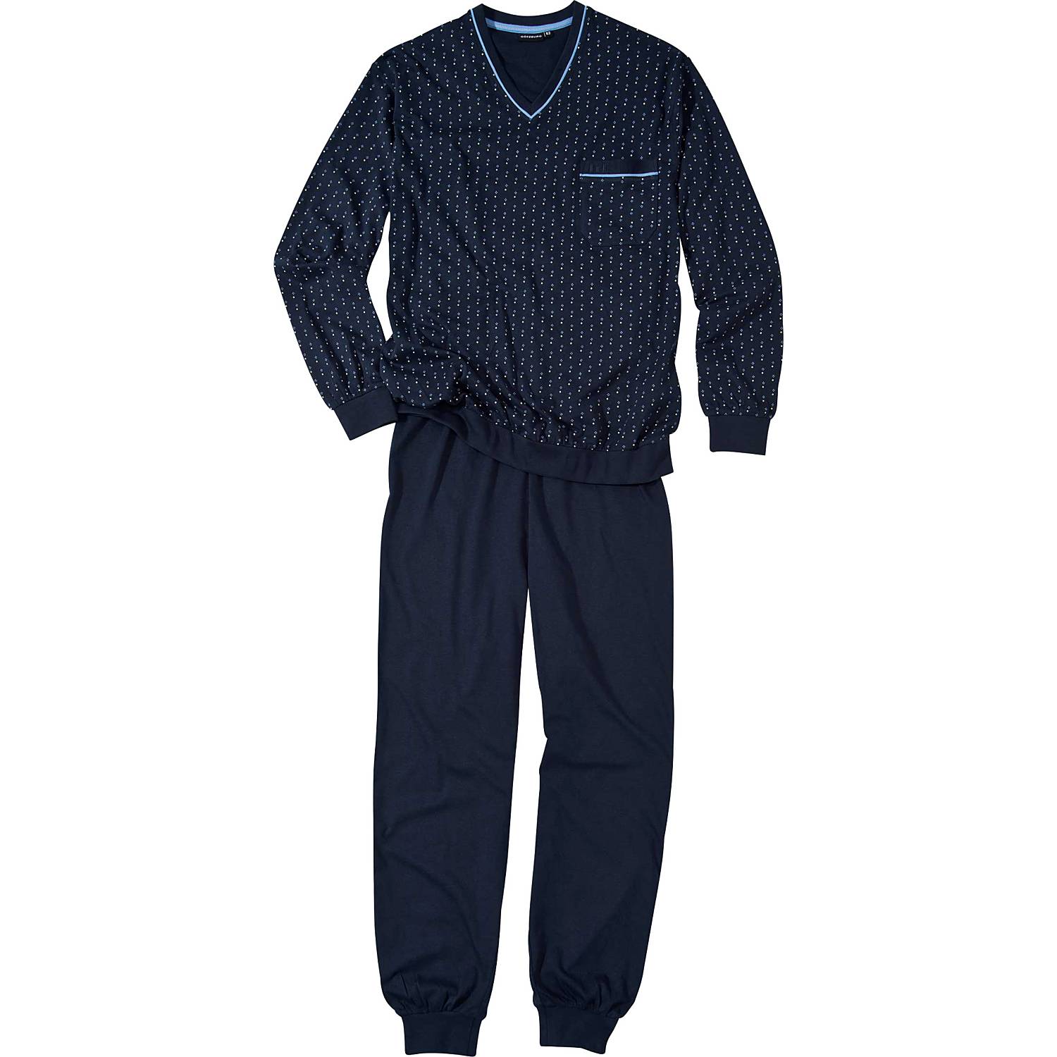 Götzburg Single-Jersey Herren-Schlafanzug