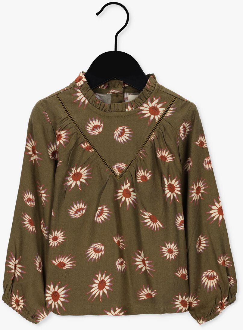 YOUR WISHES donkergroene your wishes blouse gloria