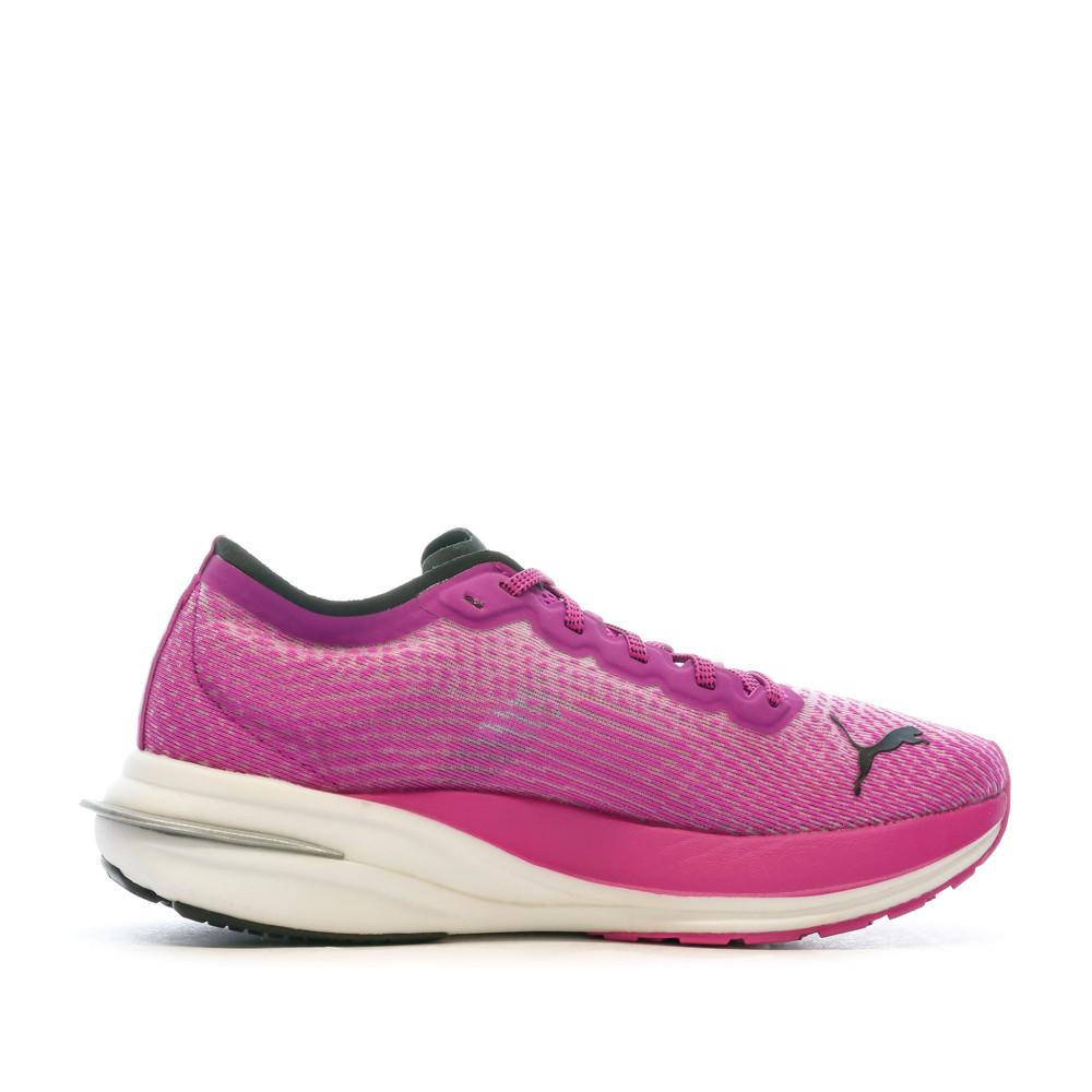 Puma Chaussures de Running Fuchsia Femme Puma Deviate Nitro