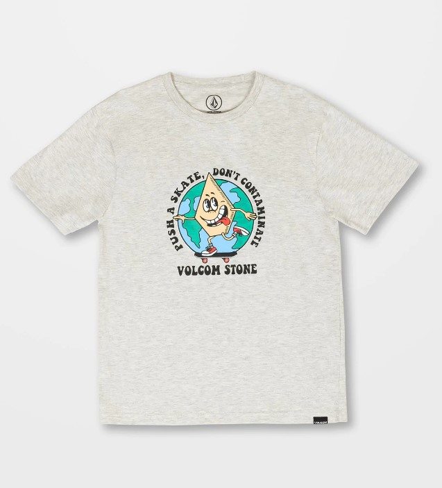 Volcom Dontcontaminate SST Youth Bone Heather