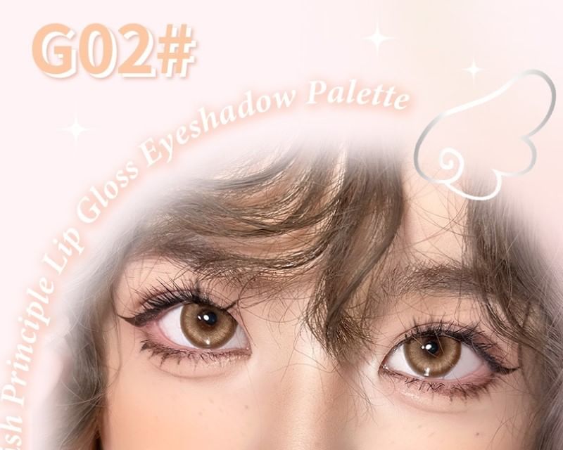 GOGO TALES - Lipgloss Oogschaduwpaletset - 3 soorten
