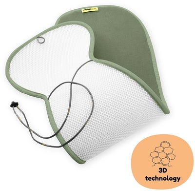AeroMoov GR2/3 Sittepute Beltestol, Moss Green