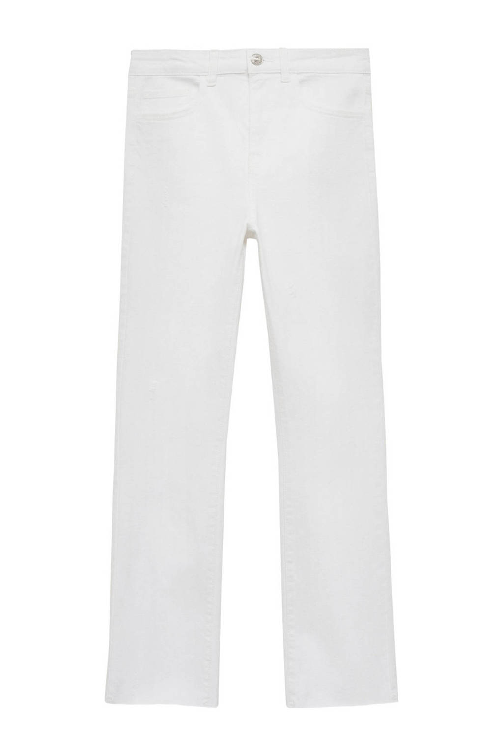 MANGO TEEN high waist skinny jeans wit