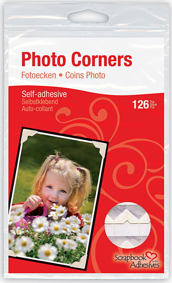 Fotohjørner - B 10 MM - 110 G - Creme - 108 Stk