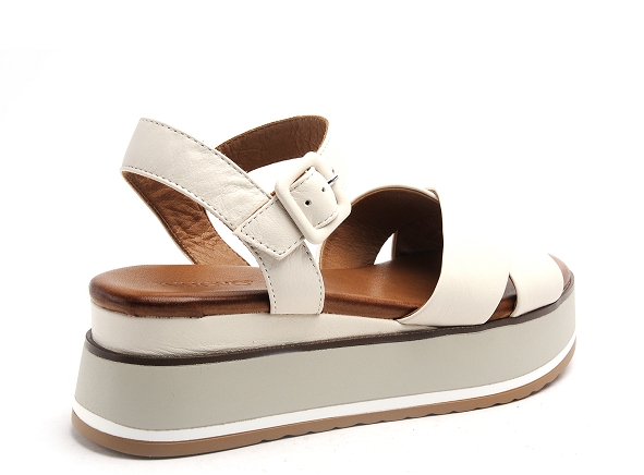 Inuovo nu pieds plats femme 983004 blanc