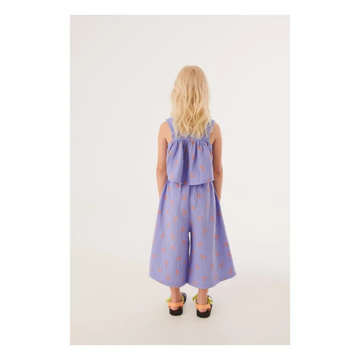 Letter To The World Top Shanghai Coton Bio | Bleu