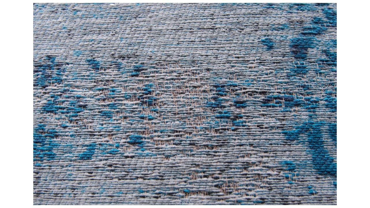 Vloerkleed Grey Turquoise 8255 Fading World Medallion  | Louis de Poortere