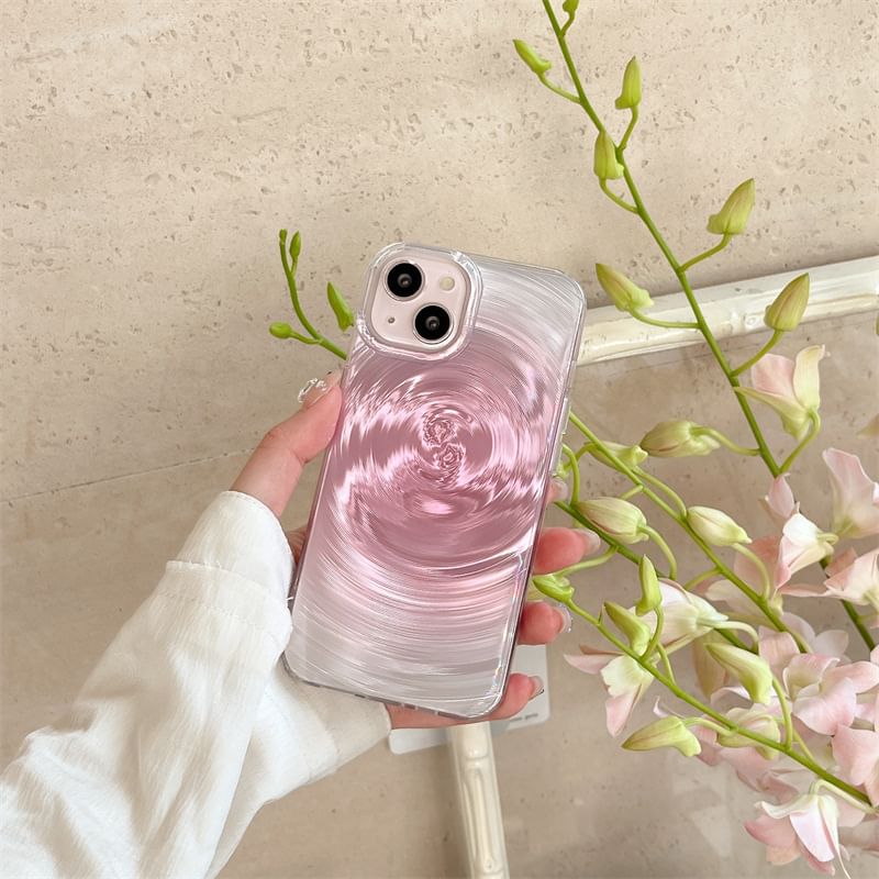 Fonekase - Ripple telefoonhoesje - Apple iPhone 16 Pro Max / 16 Pro / 16 Plus / 16 / 15 Pro Max / 15 Pro / 15 Plus / 15 / 14 Pro Max / 14 Pro / 14 Plus / 14 / SE / 13 Pro Max / 13 Pro / 13