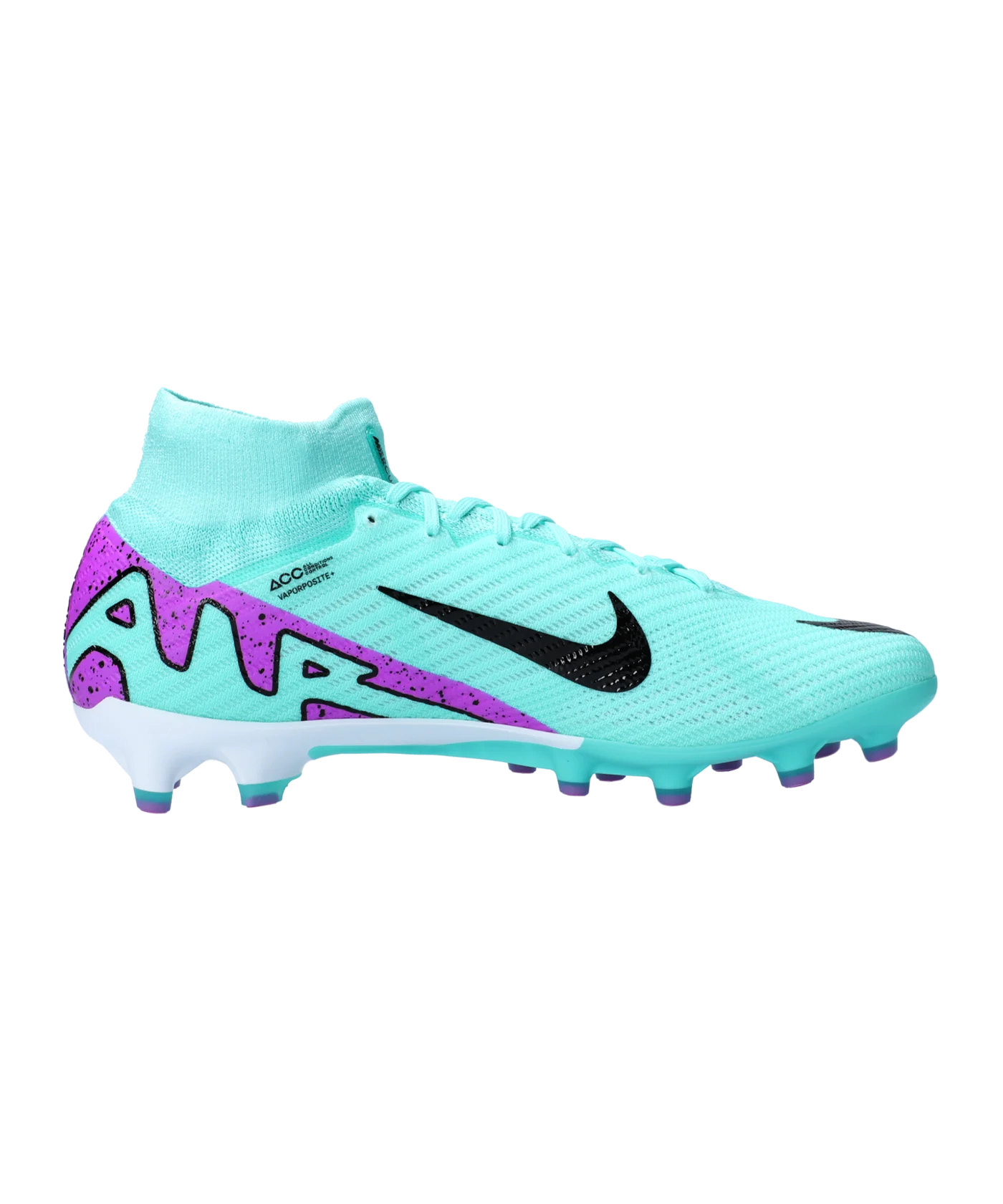 Nike Air Zoom Mercurial Superfly IX Elite AG-Pro Peak Ready Grün Pink Schwarz F300