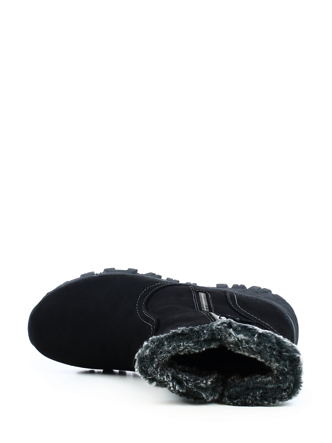 Duffy Lett Teddyfôret Boots Black