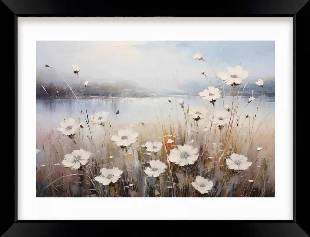 Wandbild 30 x 40 cm Floral Landscape I