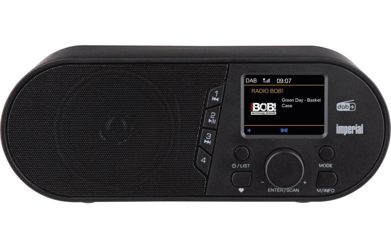 DAB+ Radio DABMAN d105 SchwarzKompaktes DAB+/UKW-Radio mit Bluetooth und USB-Mediaplayer