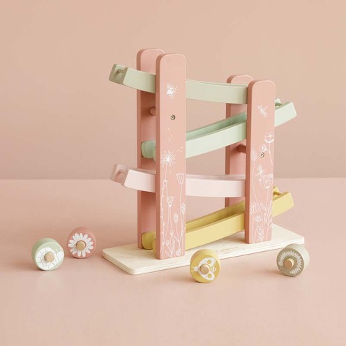 Circuit en bois Rose - LITTLE DUTCH