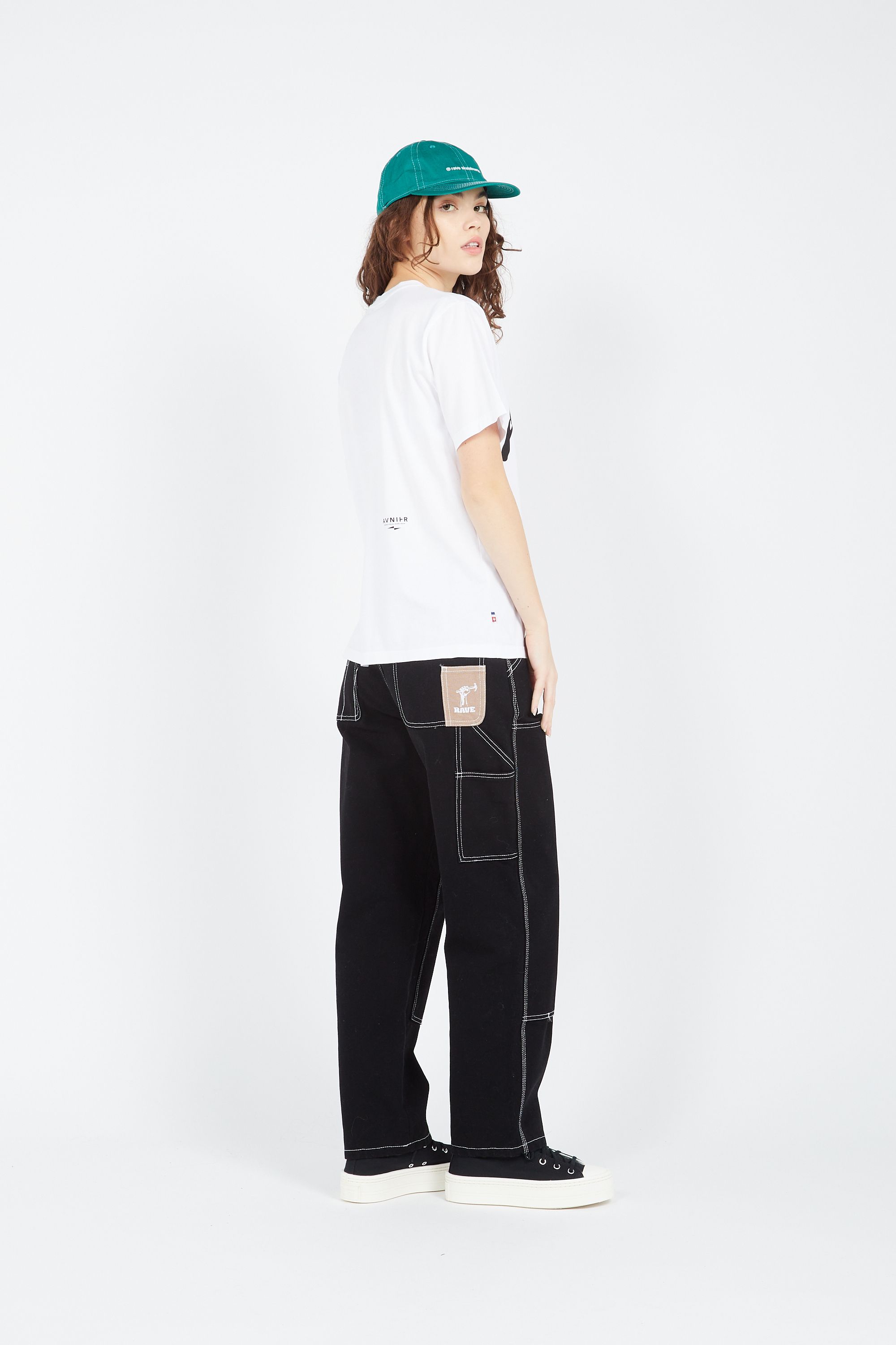 AVNIER T-shirt T-Shirt Source White Signature Blanc