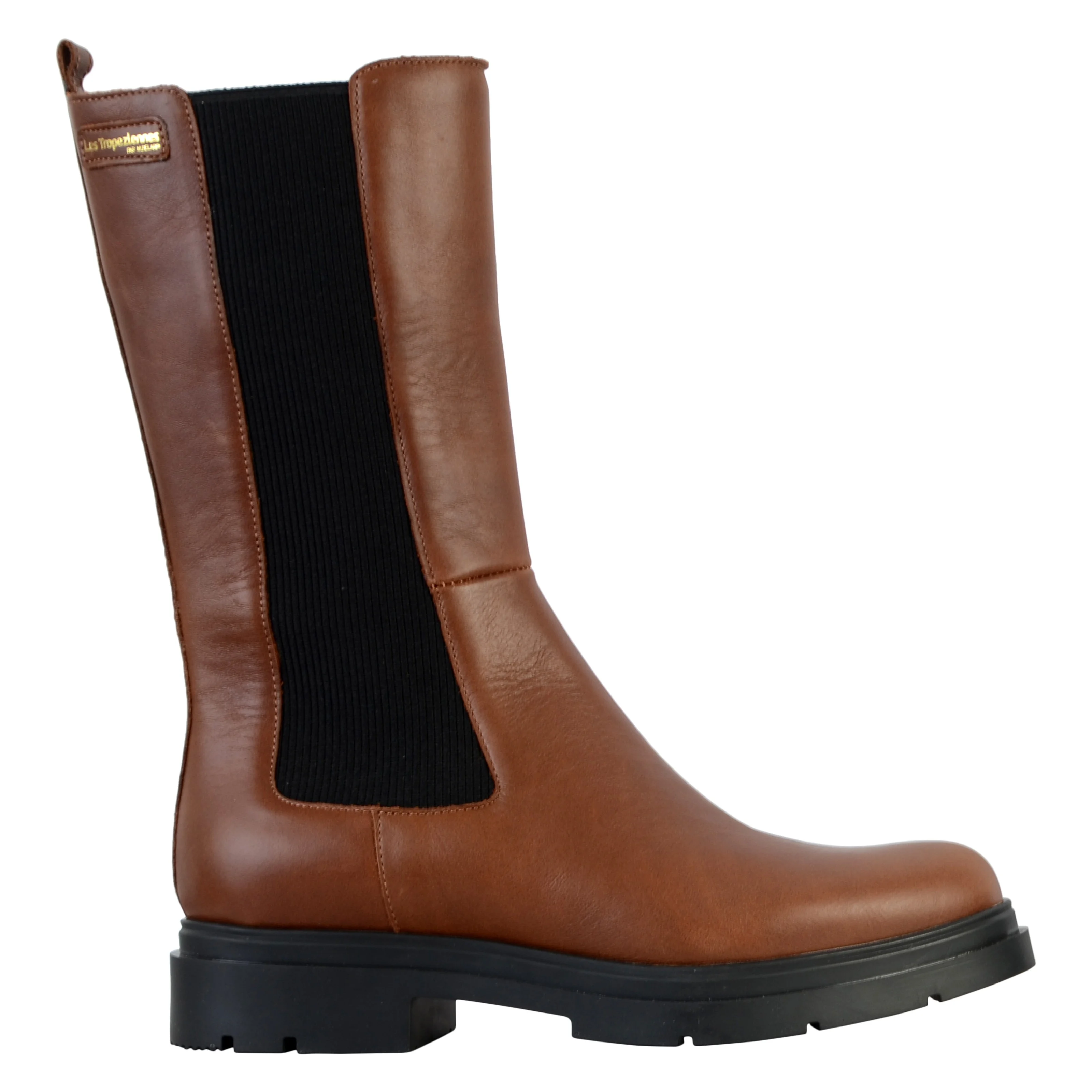 Bottine cuirsaddie | Marron