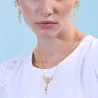 Collier plastron Fil d'Or Les Néréides