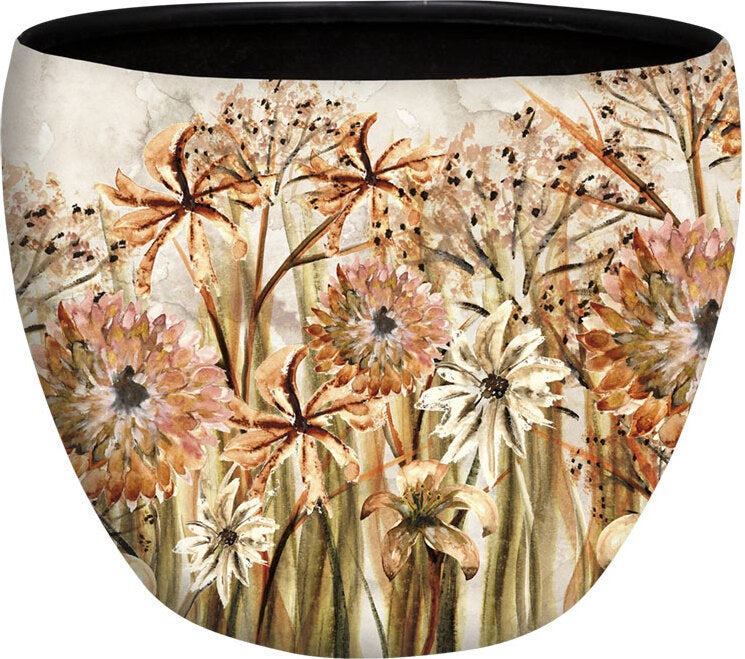 TS bloempot Serenity beige D 21 H 16 cm