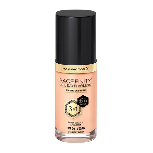 Max Factor Facefinity All Day Flawless 3 In 1 Foundation, C40