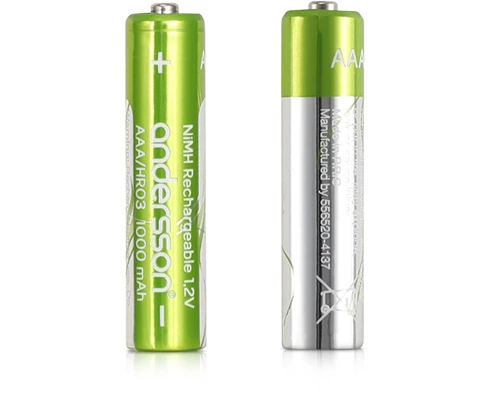 Andersson HR03 AAA 1,2V 1000mAh