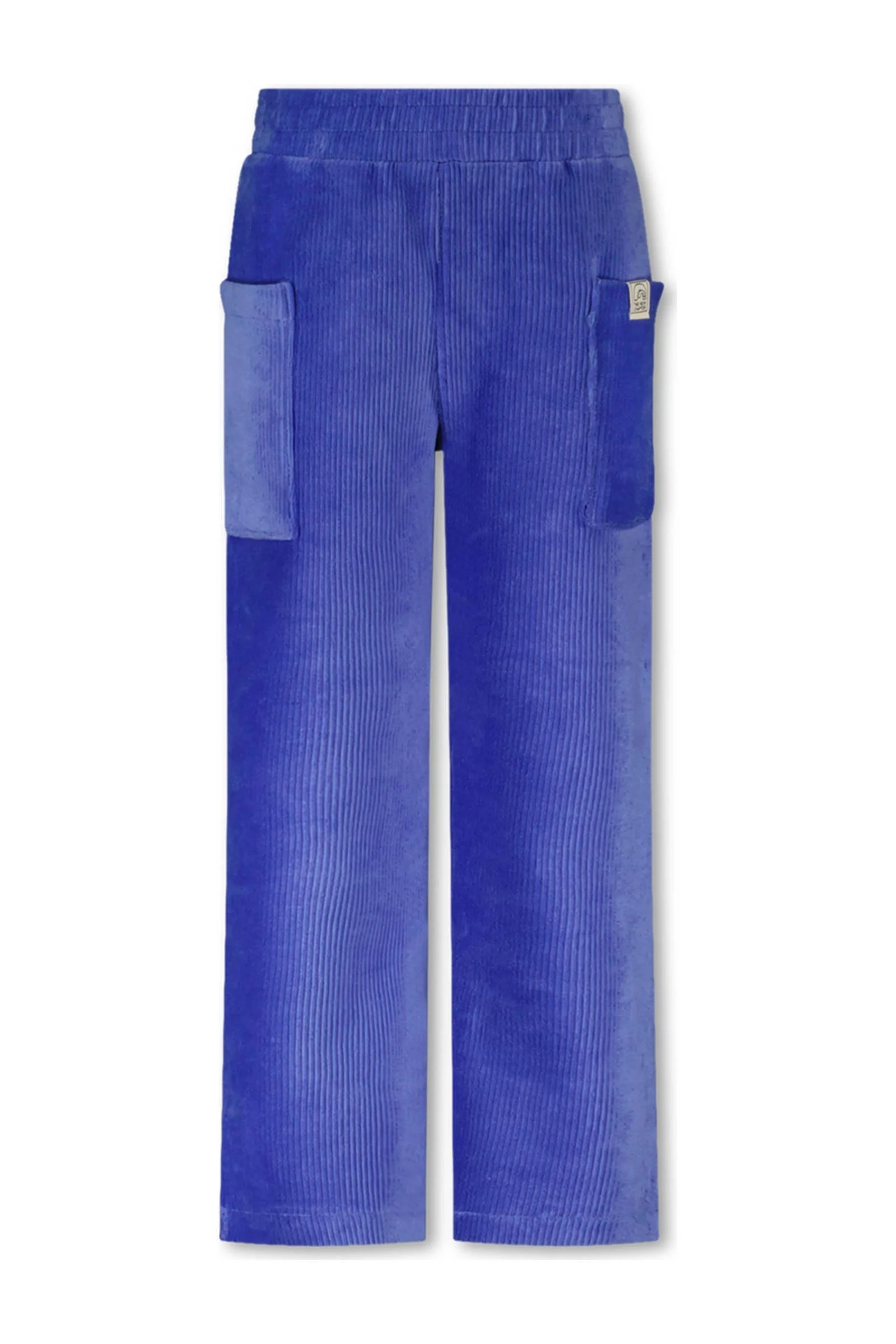 The New Chapter wide leg broek blauw