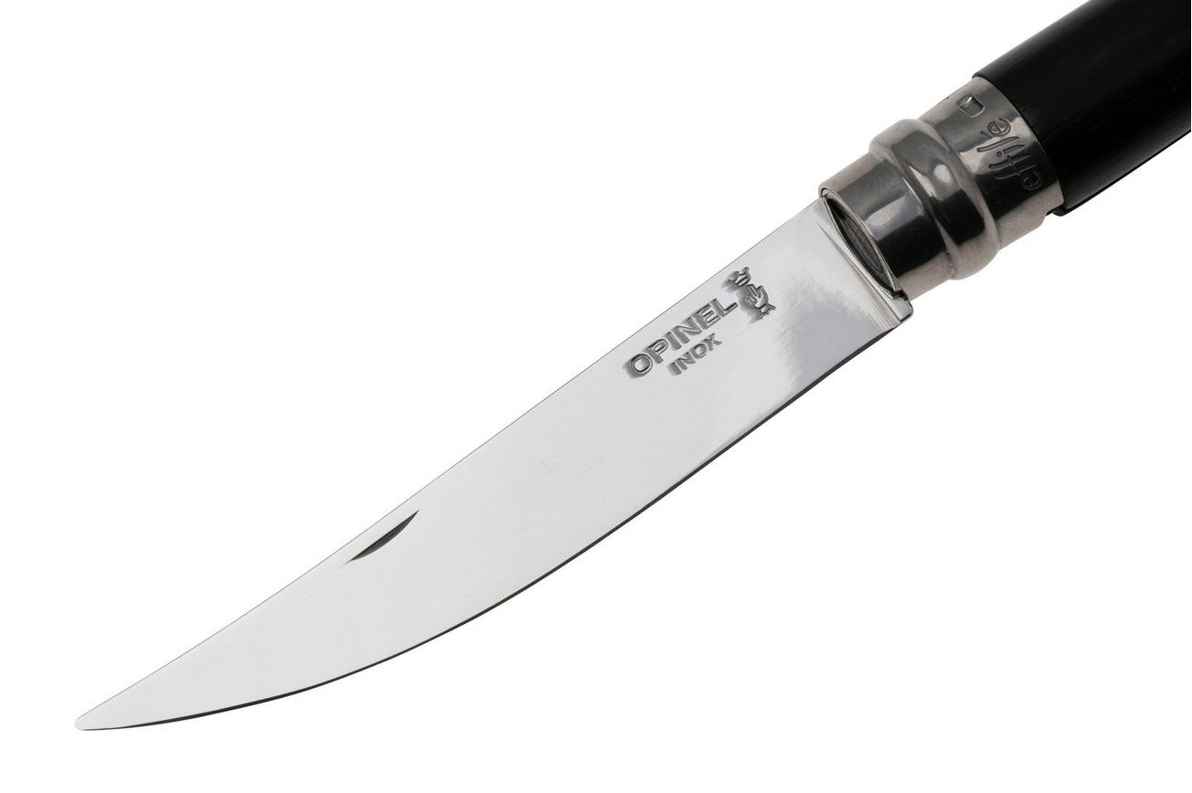 Opinel Effilé No. 10 Luxury Range, 002566, ebbenhout, zakmes