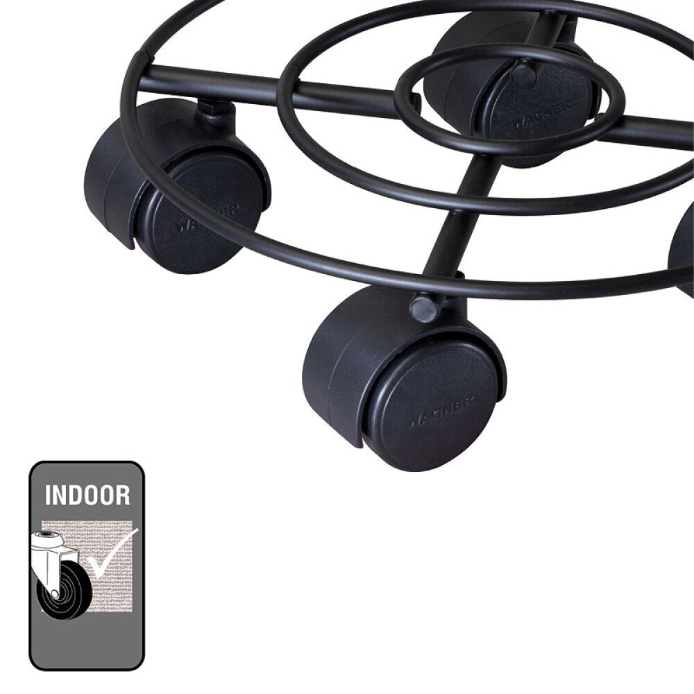 POTTETRALLE WAGNER GH0942 SVART Ø23CM 60KG