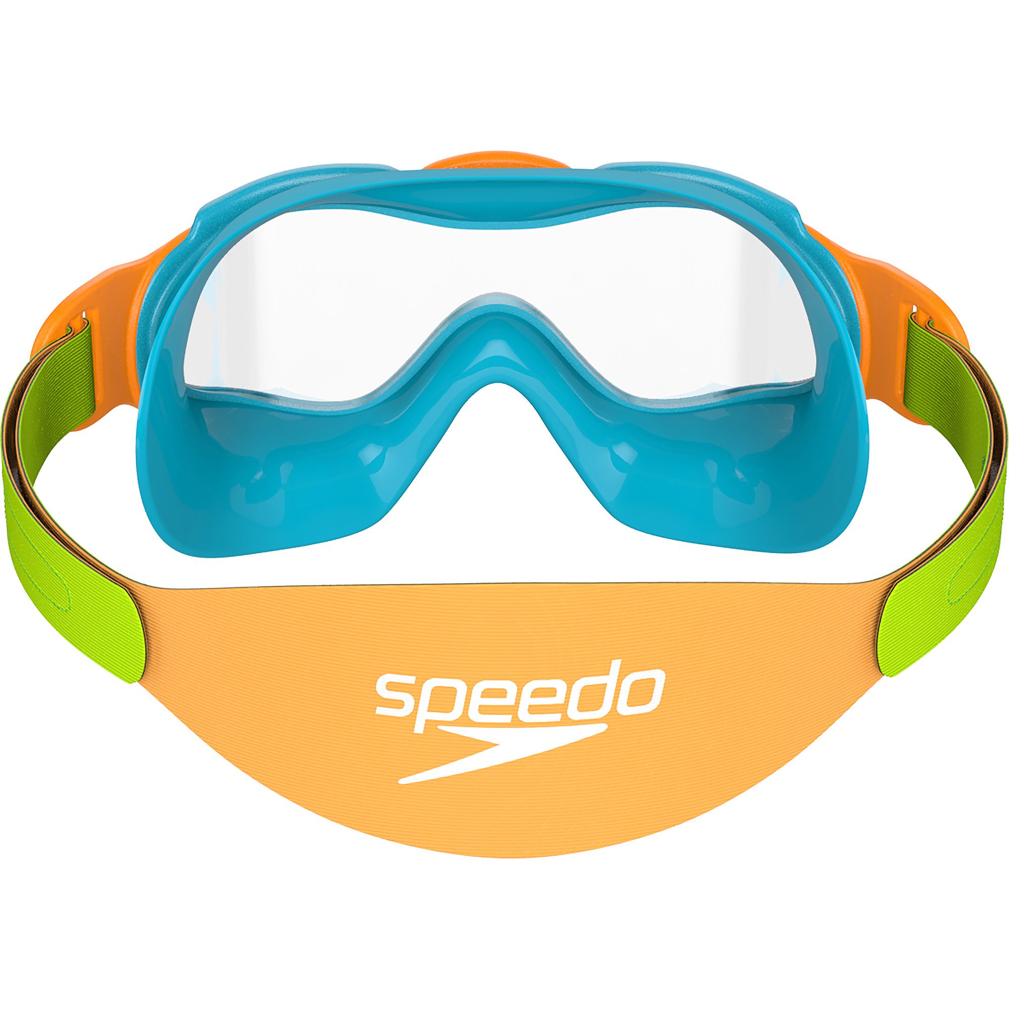 Speedo Biofuse Mask Infant Schwimmbrille Kinder blau